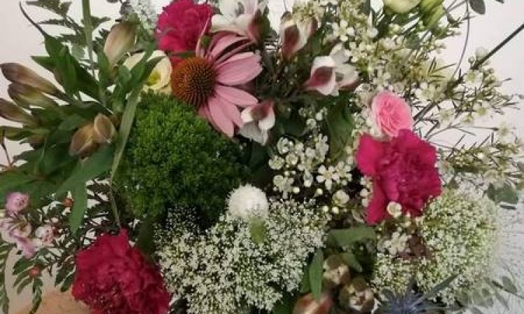 Bouquet de fleurs à Voiron