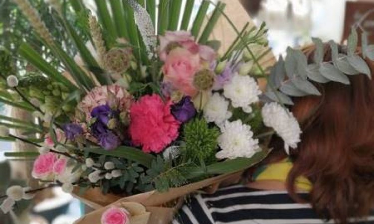 Bouquet de fleurs à Voiron
